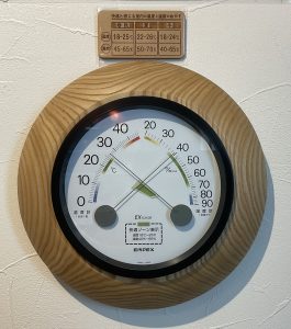 ササキ工芸　温湿度計TM
